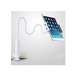 Multifunction Lazy Mobile Phone/Tablet/Stand Holder/Hangers/Clip Manual for Table/Bedside(Silver)