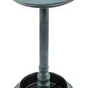 Alpine Corporation - 25" Tall Outdoor Birdbath with Planter Yard Statue, Green  Stunning Garden Accent to Attract Birds - Durable Polypropylene Construction for Patio, Deck, or Yard