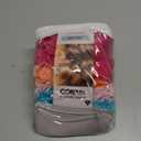 Conair Foam Hair Rollers - 48 Count, Assorted Colors - Heatless Curls, Overnight Curls, Foam Rollers with Storage Case