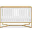 Delta Children Tribeca 4-in-1 Baby Convertible Crib, Bianca White/Natural, 
Target Audience	unisex-baby
Product Dimensions	55"L x 30.5"W x 36"H
Special Feature	Adjustable, Convertible