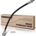2 x A-Premium Rear Center Brake Hydraulic Hose Compatible with Select Toyota Models - Previa 1991 1992 1993 1994 1995 1996 1997 2.4L - Replace# 9094702617