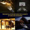 Solar Outdoor Lights, 6 Pack Waterproof Landscape Spotlights  IP65 Solar Powered Pathway Lights for Yard, Patio, Walkway & Driveway (Cool White)