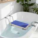 Portable Hanging Bathtub Seat - 230 LBS Capacity Hanging Shower Chair for Seniors, Sturdy Hanging Tub Bench for Inside Bathtub, Practical Bathtub Stool for Elderly & Disabled Users