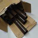 TONIAL Bronze Double Curtain Rods for Windows, 72-150 Inch, Simple Finials