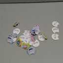 DecoPac DreamWorks Gabby's Dollhouse Rings, 24 Cupcake Decorations Featuring Gabby, Pandy Paws, Irresistible Kitty Characters, and Super Fun Adventures! - 24 Pack