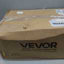 VEVOR Push Lawn Sweeper, 21inch Leaf & Grass Collector, Heavy Duty Thickened Steel Durable to Use with Large Capacity 3.5 cu. ft. Mesh Collection Hopper Bag, 2 Spinning Brushes