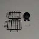 Moforoco Suction Cup 2 Tier Soap Dish Holder for Shower Wall, No Drilling, 3-Tier 304 Rustproof Stainless Steel, Soap Bar Holder with 4 Hooks, Shampoo Bar for Shower Caddy for Bathroom