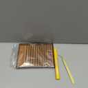 Brown Lash Clusters Kit 8-12MM Natural Cluster Eyelash Extensions Kit Wispy Cluster Lashes Dark Brown Individual Lashes C Curve Eyelash Clusters Short 144Pcs Pestaas Postizas Marrn