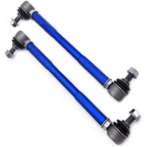 STICHLER 9.84-11.81' 250-300 M12 Front Universal Heavy Duty(HD) Adjustable Aluminium Sway Bar Links Kit Replace OEM, Fit Most Cars Trucks SUVs Off-Road Vehicles Racing Specialty Use