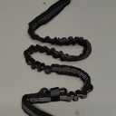 AUROTH Heavy Duty Bungee Dog Leash for Medium Large Breed Dogs, No Pull for Shock Absorption with Car Seat Belt, 2 Padded Handles 4.5FT 6FT Training Dog Leash (MAX: 4.5 FT, Black01)