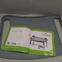 NOVA Walker Tray, Food Tray with 2 Cup Holders for Folding Walker, Fits on Most Folding Walkers, 1 Count (Pack of 1)