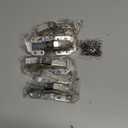 Lock Connection-Concealed Cabinet Hinges 90 Degree Hinges for Kitchen Cabinet, Invisible Cabinet Hinges for Cupboards, Wardrobes, Frameless Cabinet Hidden Hinges (4)