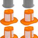 Replacement Filter for Black and Decker HHVK515JP07 HHVK320J HHVK320J10 HHVK515J00FF HHVK515JP HHVK320J61 Handheld Vacuum (6 Pack)