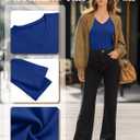 Neer 4 Pack Women's Workout Tops Long Sleeve Compression Shirt Athletic Tight V Neck T Shirt Gym Yoga Running Lightweight Tee (S)