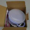 Elk and Friends Stainless Steel Snack Cups | Removable Silicone Food Catcher and Travel Lid | Spill-Proof Snack Containers for Baby, Toddler, Kids | Dishwasher Safe | 2 Pack (Sage/MistyBlue)