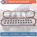 VS50691R Powerstroke Diesel Valve Cover Gasket Set Compatible with Ford Vehicle 2003-2010 F250 F350 F450 F550 E350 E450 Excursion 6.0L V8 Diesel Turbo, Replace#3C3Z6584BA, 3C3Z6584AA