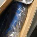 VEVOR Half Exercise Ball Trainer, 23/26 inch Balance Ball Trainer, 1500lbs Capacity Stability Ball, Yoga Ball with Resistance Bands & Foot Pump, Strength Fitness Ball for Home Gym Full Body Workout