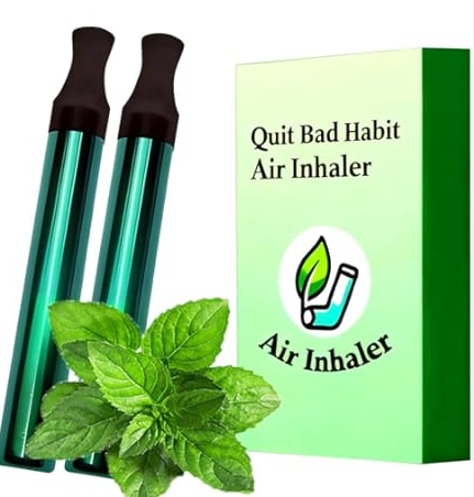Natural Smokeless Inhaler with Extracts of Mint for Pure Breath Free and Oral Fixation Aids  1 Packs