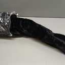 TOPONSKY Furry Jackets Snow Faux Fur Cruella Winter Fluffy Women Wedding Fuzzy, Black, XL