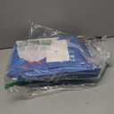 13.2 Gallon Tall Kitchen Drawstring Trash Bags, 120 Count Pre-separated Garbage Bags, Unscented, Leak Proof, Waste Bag for Kitchen, Office, Home