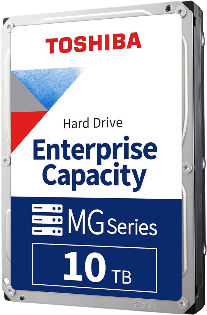Toshiba 10TB SATA 512e 7200RPM 3.5" Enterprise HDD - MG06ACA10TE
