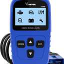 VDIAGTOOL VD10 OBD2 Scanner Code Reader Car Diagnostic Tool Engine Fault Code Reader for Turn Off CEL with Freeze Frame/I/M Readiness for All OBDII Protocol Cars, OBD2 Scanner Diagnostic Tool (Blue)