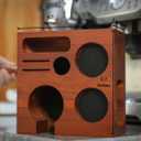 54mm Espresso Tamping Station For Breville Espresso Machine Accessories Rosewood Tamper Stand & Portafilter Holder