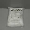 YiLUOMO Super Thick Luxury White Hand Towels Soft 100% Cotton Highly Absorbent Embroidered Decorative Hand Towel Set for Bathroom Hotel & Spa(13 x 29 Inch, 2 Pack)