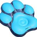 Swimline Inflatable Pawprint Island Pool Float, Blue