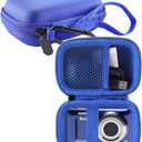 WERJIA Hard EVA Travel Case for Kodak PIXPRO Friendly Zoom FZ55/FZ45/FZ53/ FZ43 Digital Camera (blue)