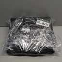 Case-it King Sized Zip Tab School Zipper Binder | 4-Inch D-Rings, 800 Sheet Capacity, 5-Subject Expanding File Folder, Multiple Pockets & Storage Organizer, Shoulder Strap | D-186 Jet Black