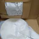 Bruntmor Pre-Seasoned Cast Iron Frying Pan Set - 8, 10, 12 Inch Blue Enamel Nonstick Skillets with Tempered Glass Lid - Oven Safe Egg and Grill Pan Set for Cooking, Searing, and Frying