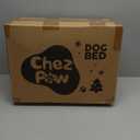 ATIFBOP Orthopedic Dog Bed, Bolster Dog Sofa with Removable Cover, Cooling Pad Memory Foam Couch, Pain Relief Pet Bed (Grey, 40x31x11 inch)