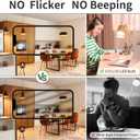 evelor 6-Pack A19 LED Light Bulbs,60 Watt Equivalent Soft White 2700K with E26 Base,Efficient 9W,800 Lumens Non-Dimmable Warm White LED Bulbs,15000 Hours, Ideal for Bedroom Living Room