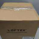 LOFTEK 12-inch LED Light Cube Stool, RGB Glowing Mood Night Light w/Remote