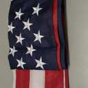 American Flag 3x5 Ft for Outside, Heavy Duty Nylon US Flags for High Wind Outdoor, Fade Resistant and Waterproof USA Flag with Embroidered Stars, Sewn Stripes, Brass Grommets