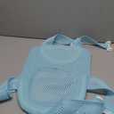 Colorlife Baby Bath Seat Support Net Infant Bathing Seat Support Mat, Adjustable Comfortable Non-Slip Five-Pointed Baby Shower Net Bathtub Sit Up Mesh for Newborn 0-6 Months-Light Blue(No Bathtub)