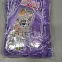 B-COOL Purple Rosette Tablecloth 60x102 Inch Satin 3D Floralr Romantic Party Table Fabeic for Wedding Bridal Shower Birthday Rectangle Table Decoration