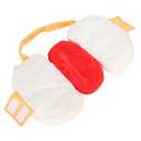 Hot Dog Costume for Dog, Cotton Yellow Halloween Pet Clothes Food Hot Dog Outfits Cosplay Dog Halloween Costume Dog Clothes for Small Medium Large Dogs Cats Puppy Funny Dress Up, Size: Small