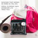 Monopoli Skin Travel Skincare Set | Airplane-Friendly Sizes | Complete Facial Skin Care Kit with BHA Serum, Vitamin C, Moisturizer & Cleanser | Perfect Travel Essentials & Gift Set for Women & Teens