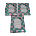 Textured Picture Frame, Pack of 3