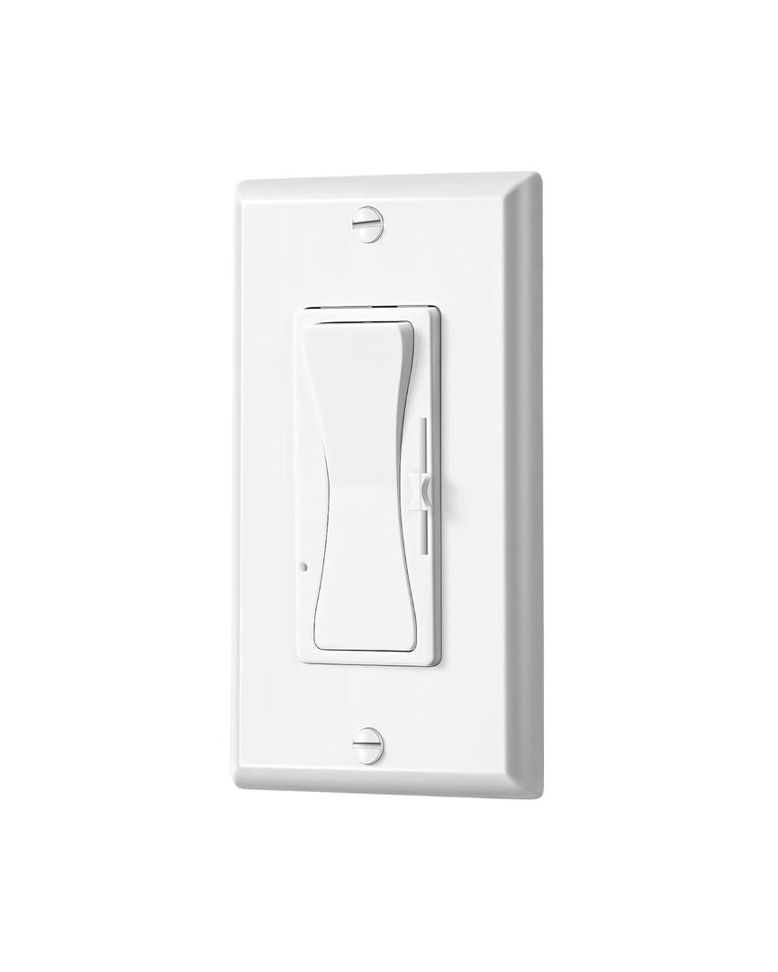 DEWENWILS Dimmer Switch for LED Lights, Dimmer Light Switch, Full Range Dimming, ON/Off Rocker Switch, Single Pole/3-Way LED Dimmer Switch, Incandescent/Tungsten 600W, CFL/LED 150W, ETL Listed