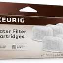 Keurig Water Filter Refill Cartridges, Replacement Water Filter Cartridges, Compatible with 2.0 K-Cup Pod Coffee Makers, 6 Count, 3 box