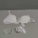 Push Up Bra for Women Full Coverage Underwire, Padded T-Shirt Bra Comfort Daily Lift Support, Wireless Lightly Brattle Beige, Size 38/85
