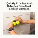 TRIGGERPOINT Mountable Massage Ball Pro Wall-Mounted Recovery Tool with Single & Peanut-Style Attachments, Multi-Density EVA Foam, Hands-Free Relief for Sore Muscles at Home, Gym, or Travel