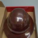 Dynamic WolfJaw Fiberglass Full Brim Hard Hat with Wheel Ratchet (Natural)