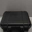 Bucherry 40 Folding Knife Case Waterproof Pocket Knife Holder Hard Sided Knives Storage Box Lockable Protective Travel Storage Organizer for Folding Knives Collection (14.4 x 11.6 x 6.3 Inch, black)