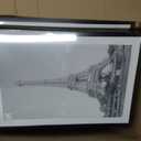upsimples 13x19 Picture Frame Set of 5, Display Pictures 11x17 with Mat or 13 x 19 Without, Wall Gallery Poster Frames, Black