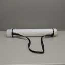 TRANSON Durable Poster Storage Tube with Straps 24"-40" Extendable for Blueprints, Artwork, Maps, Posters Color White