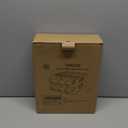 SMRCAD Egg Holder for Fridge, Automatic Steady Rolling Egg Dispenser with Silicone Bumpers & Handle for Refrigerator, Large Capacity Egg Organizer with Lid